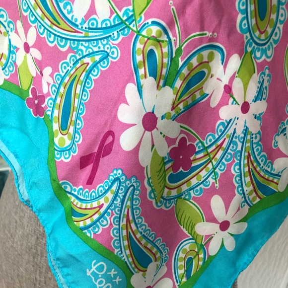 Limited Edition Lilly Pulitzer Silk Scarf - Picture 2 of 3